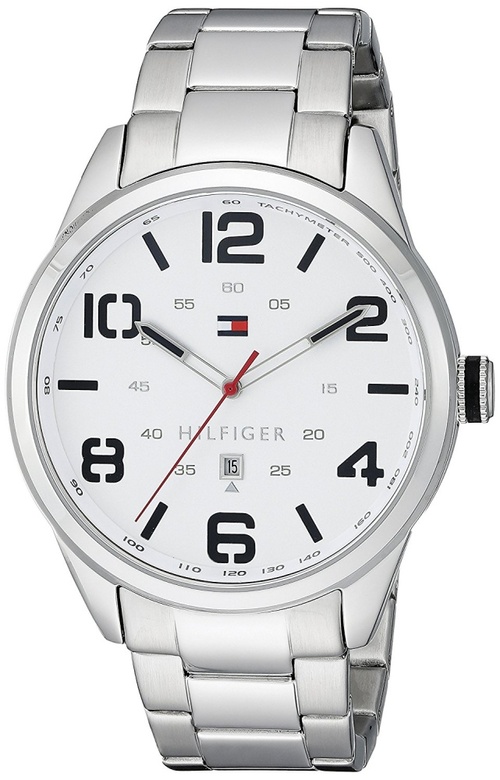 Tommy Hilfiger pánské stříbrné hodinky