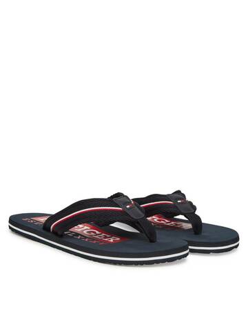 Tommy Hilfiger pánské tmavě modré žabky