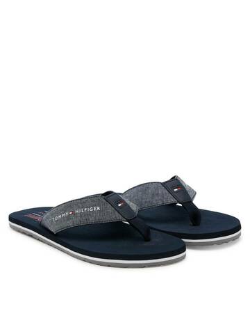 Tommy Hilfiger pánské tmavě modré žabky