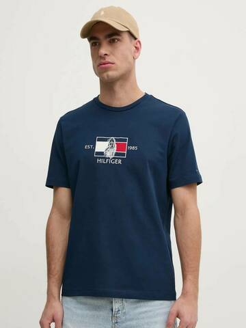Tommy Hilfiger pánské tmavě modré tričko