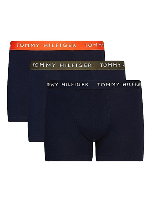 Tommy Hilfiger pánské tmavěmodré boxerky 3 pack