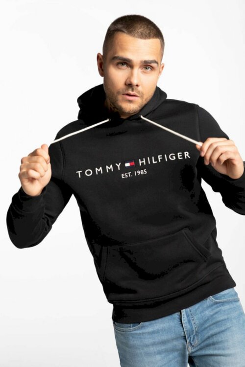 Tommy Hilfiger pánská černá mikina