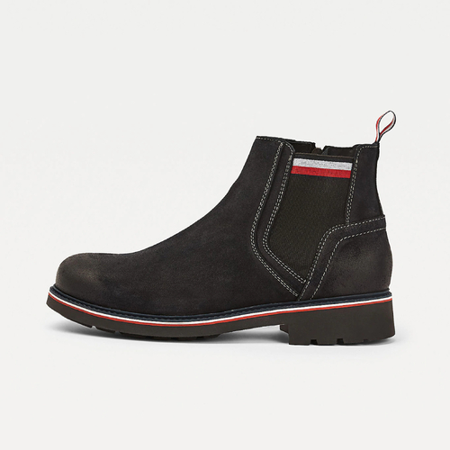 Tommy Hilfiger pánské tmavě modré zimní boty 