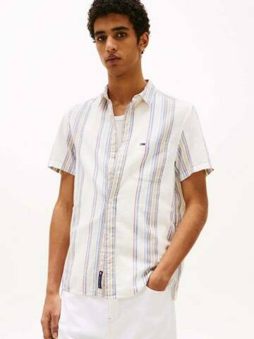 Tommy Jeans pánská pruhovaná košile