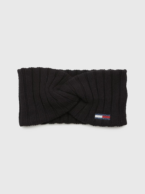 Tommy Jeans dámská černá čelenka