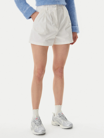 Tommy Jeans dámské bílé šortky