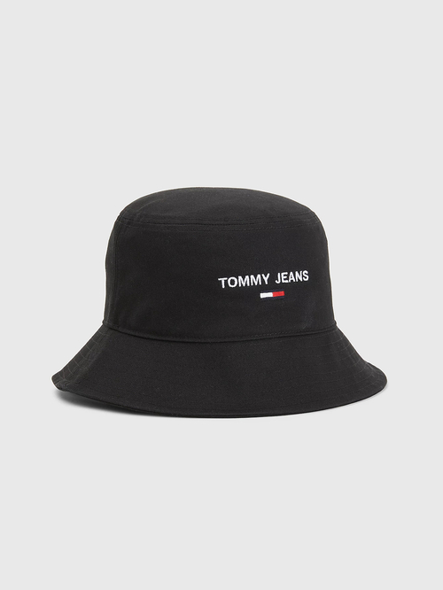 Tommy Jeans dámský černý klobouk