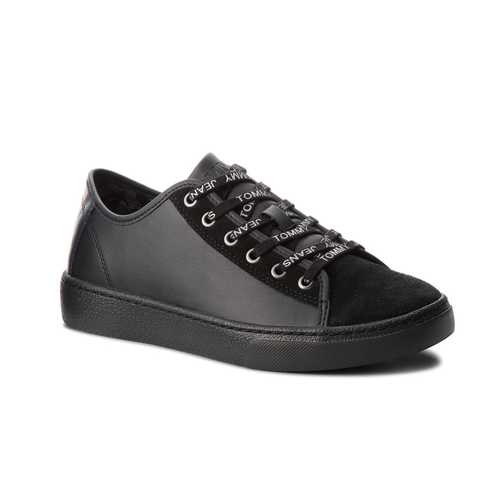 Tommy Jeans pánské černé tenisky