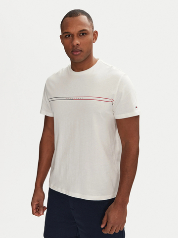 Tommy Jeans pánské bílé tričko