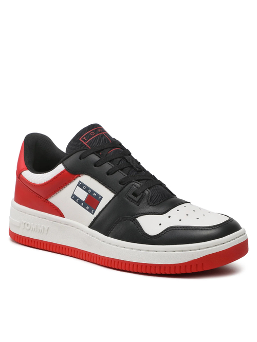 Tommy Jeans pánské červené tenisky