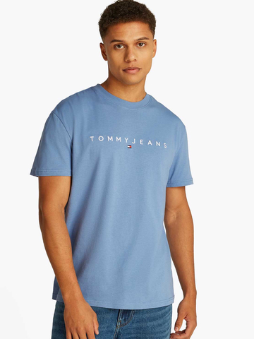 Tommy Jeans pánské modré tričko