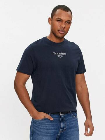 Tommy Jeans pánské tmavě modré tričko