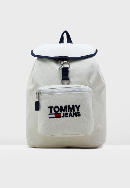 Tommy Jeans pánský bílý batoh