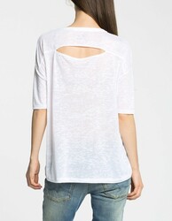 Pepe Jeans dámské bílé tričko Lore - XS (800WHIT)