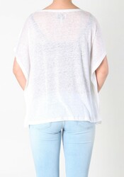 Pepe Jeans dámské bílé tričko Calder - XS (800WHIT)