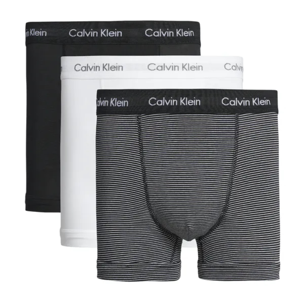 detail Calvin Klein pánské boxerky 3pack