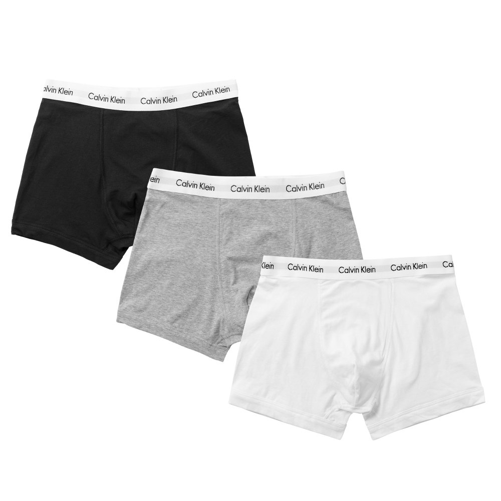 detail Calvin Klein pánské boxerky 3pack