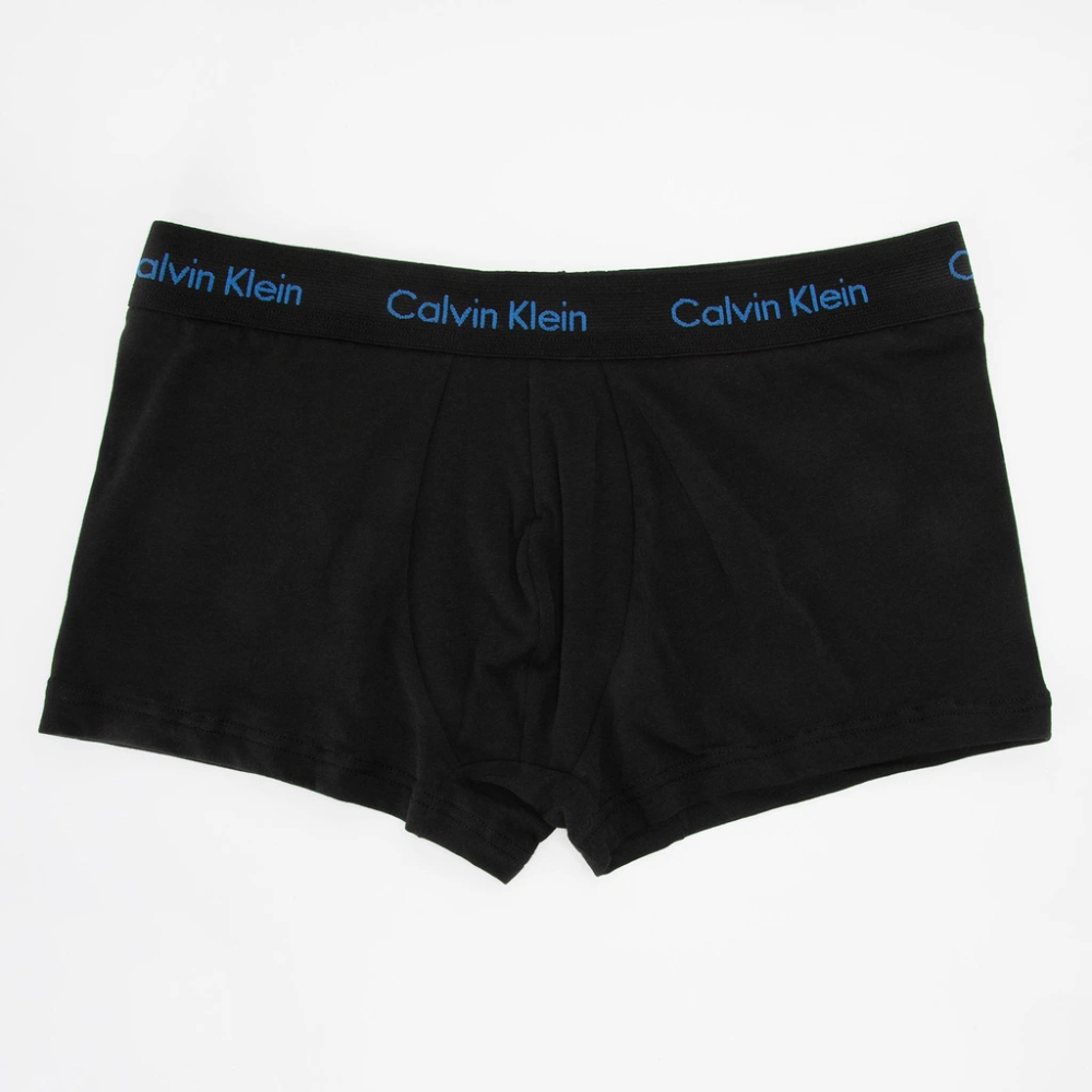 detail Calvin Klein pánské černé boxerky 3pack