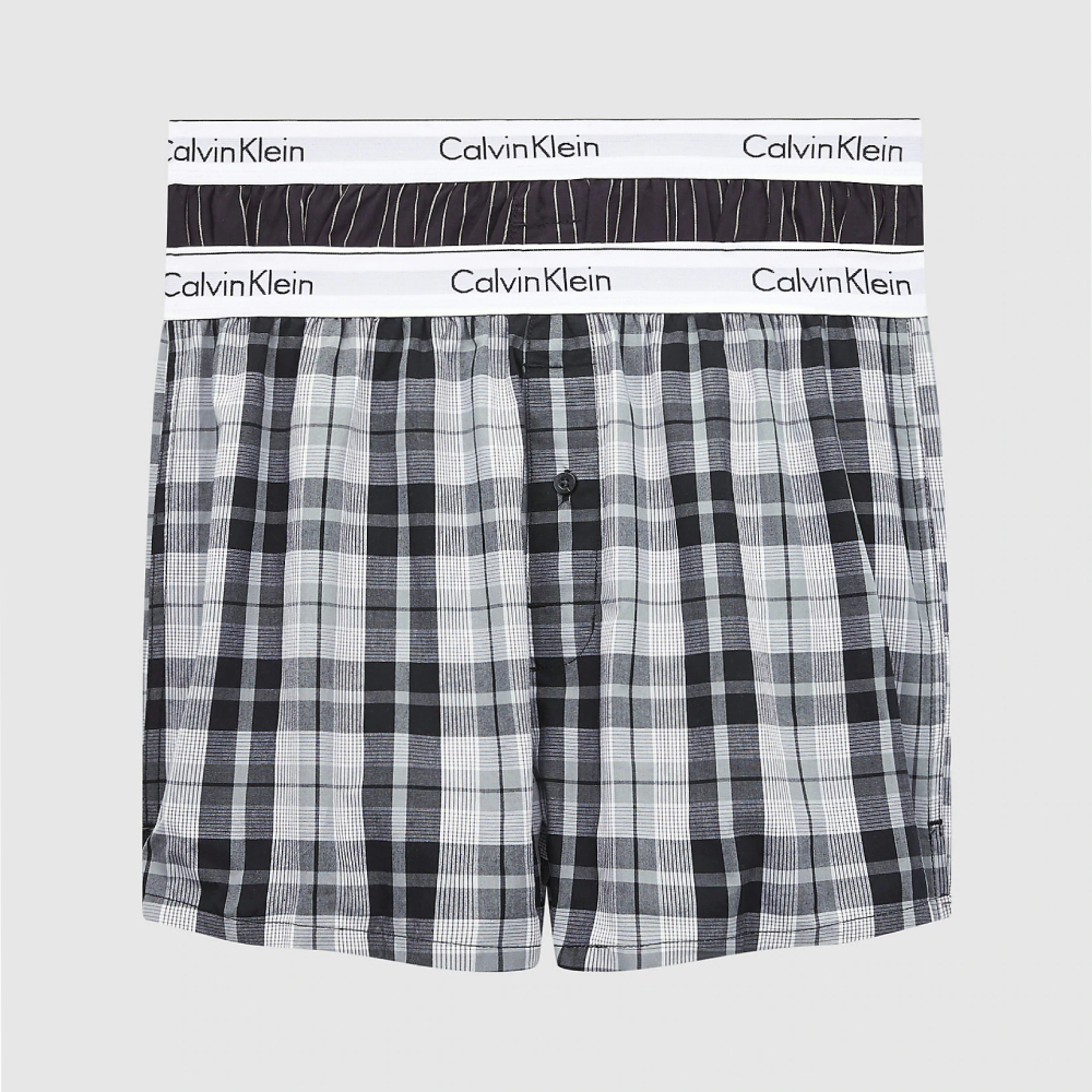 detail Calvin Klein pánské trenýrky 2pack