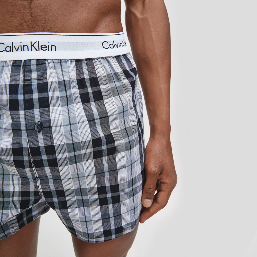 detail Calvin Klein pánské trenýrky 2pack