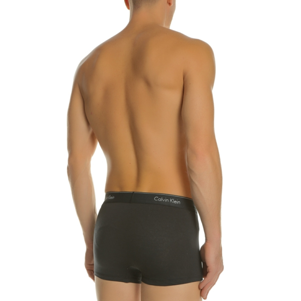 detail Calvin Klein pánské černé boxerky