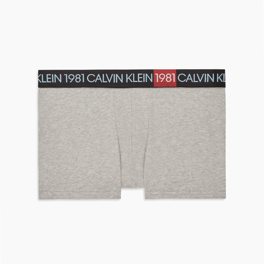 detail Calvin Klein pánské šedé boexerky