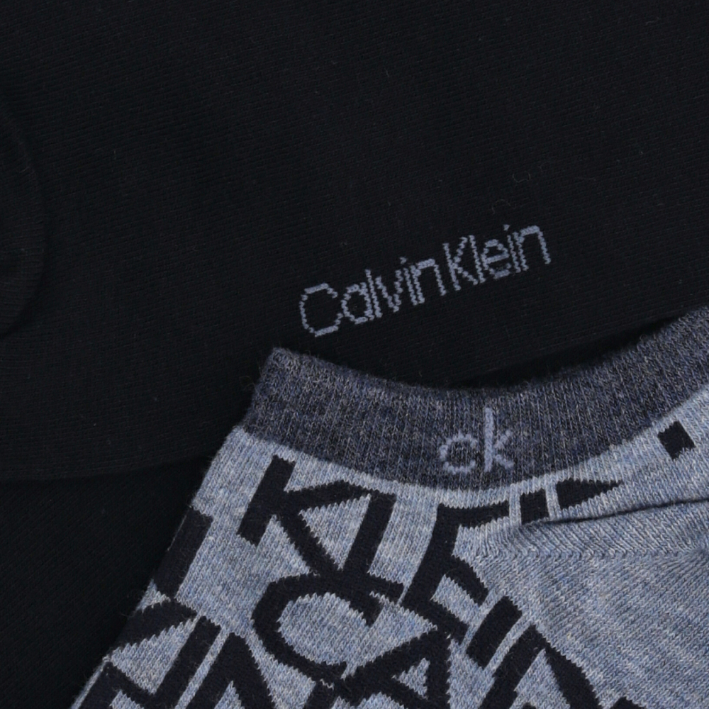 detail Calvin Klein pánské ponožky 2 pack