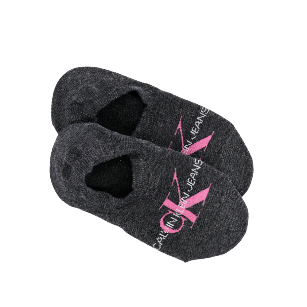 detail Calvin Klein dámské tmavě šedé ponožky