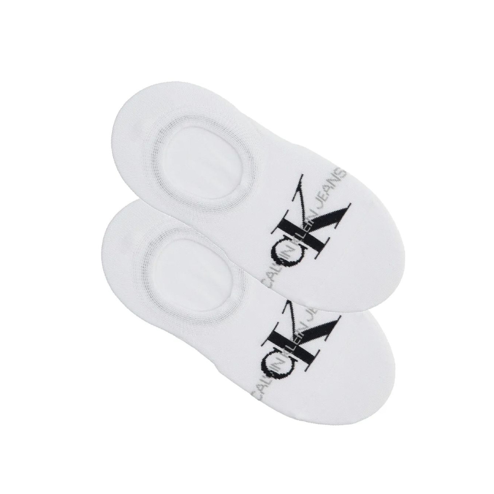 detail Calvin Klein dámské bílé ponožky