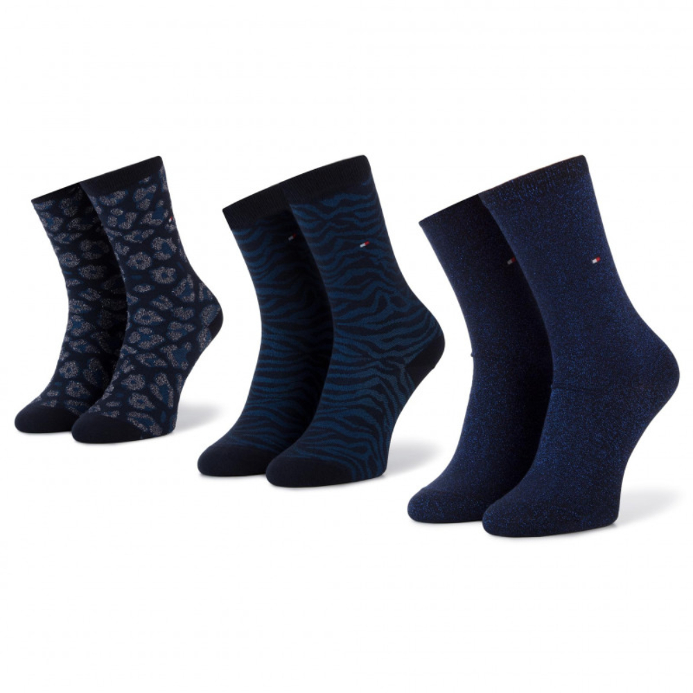 detail Tommy Hilfiger dámské ponožky 3 pack dárkové balení