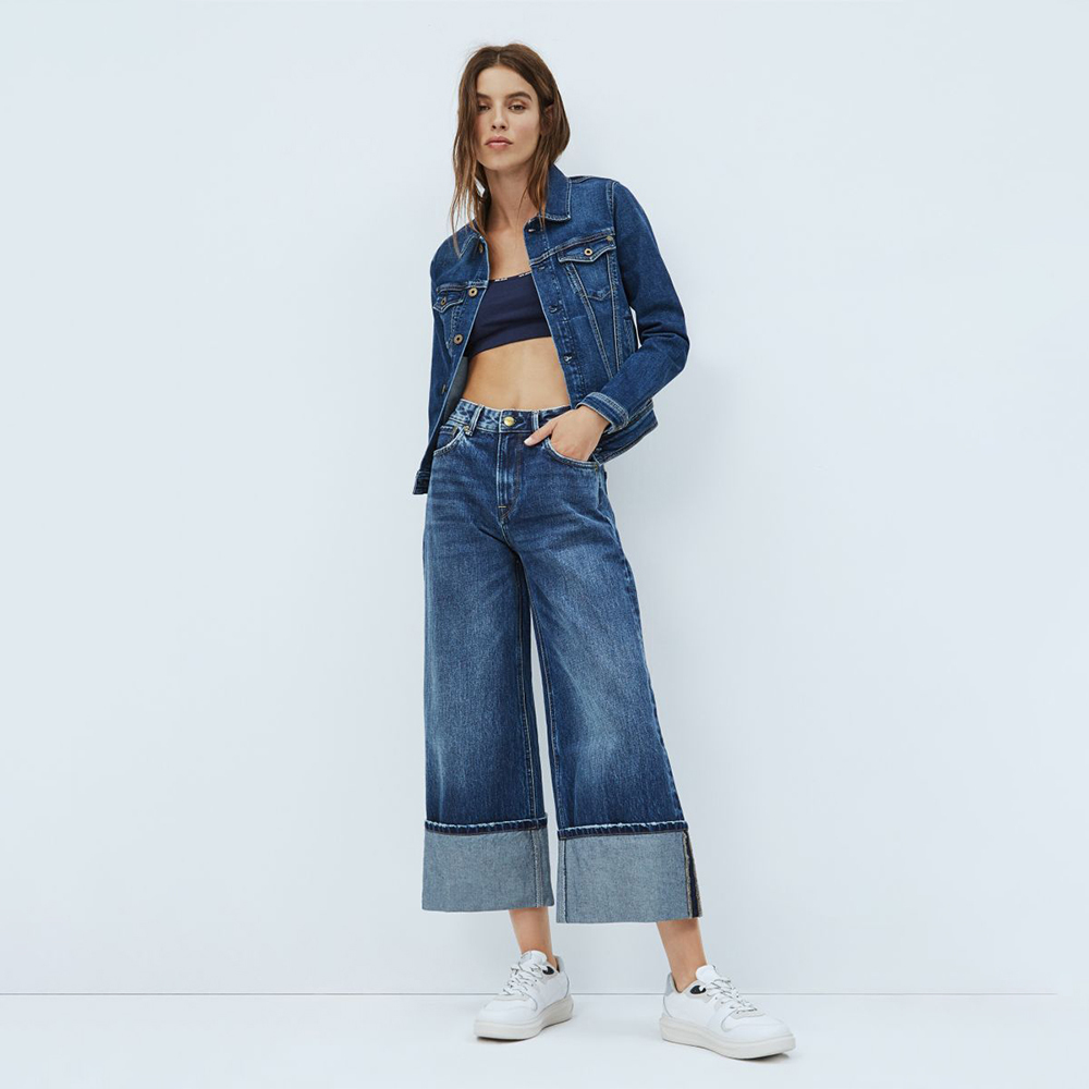 detail Pepe Jeans dámská džínová bunda