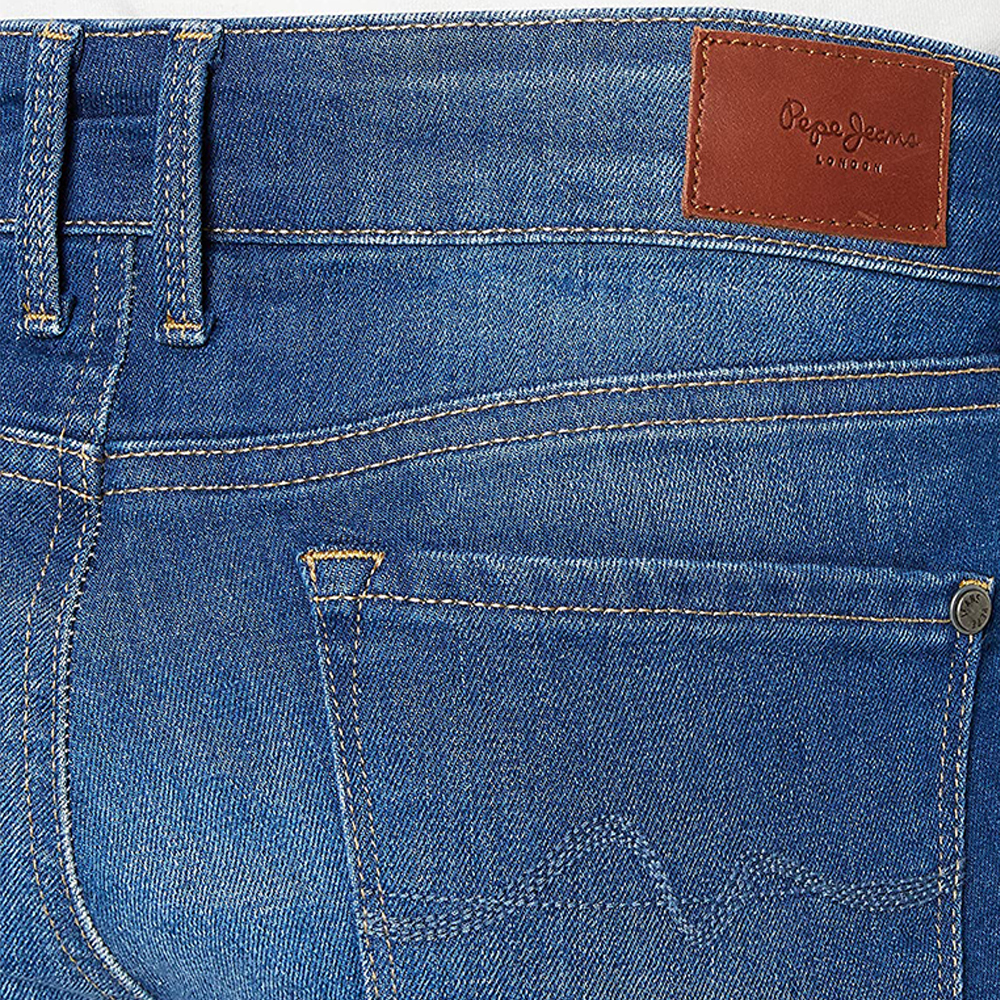 detail Pepe Jeans dámské modré džíny Soho