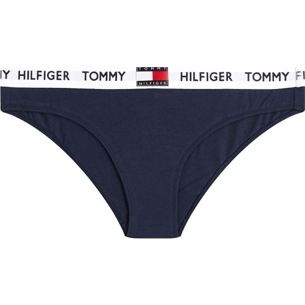 detail Tommy Hilfiger dámské tmavě modré kalhotky