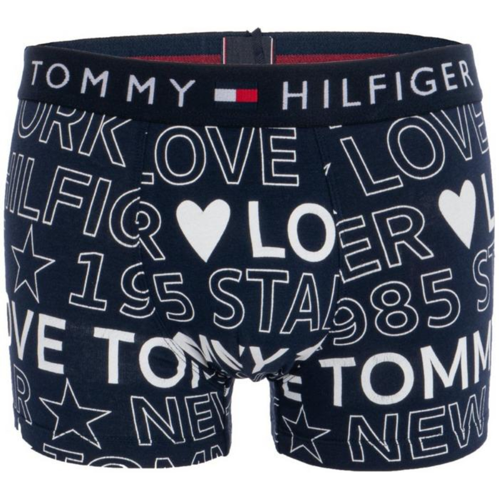 detail Tommy Hilfiger pánské tmavě modré boxerky