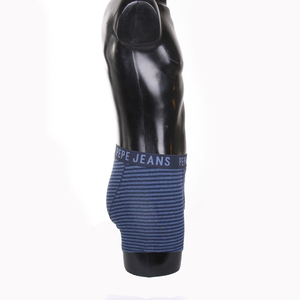 detail Pepe Jeans pánské modré boxerky Dillon 2 pack