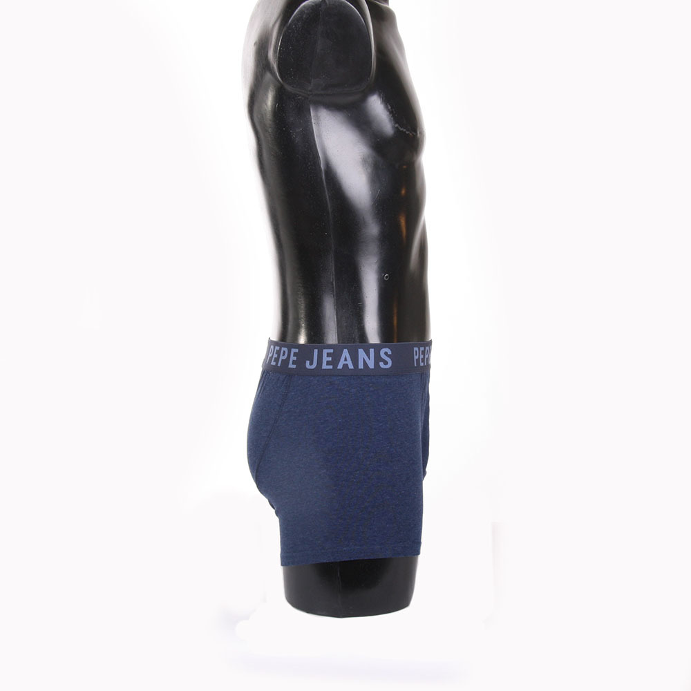 detail Pepe Jeans pánské modré boxerky Dillon 2 pack