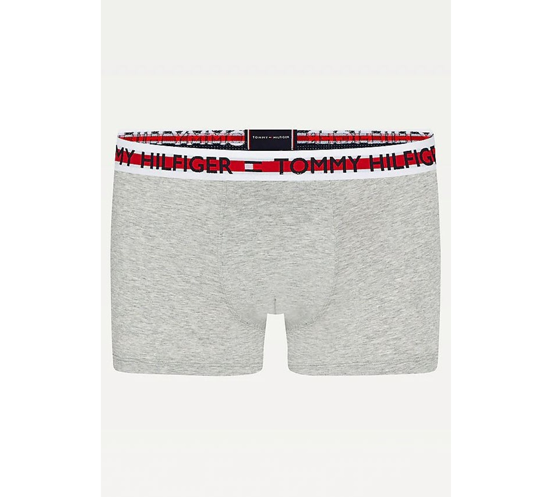 detail Tommy Hilfiger pánské šedé boxerky