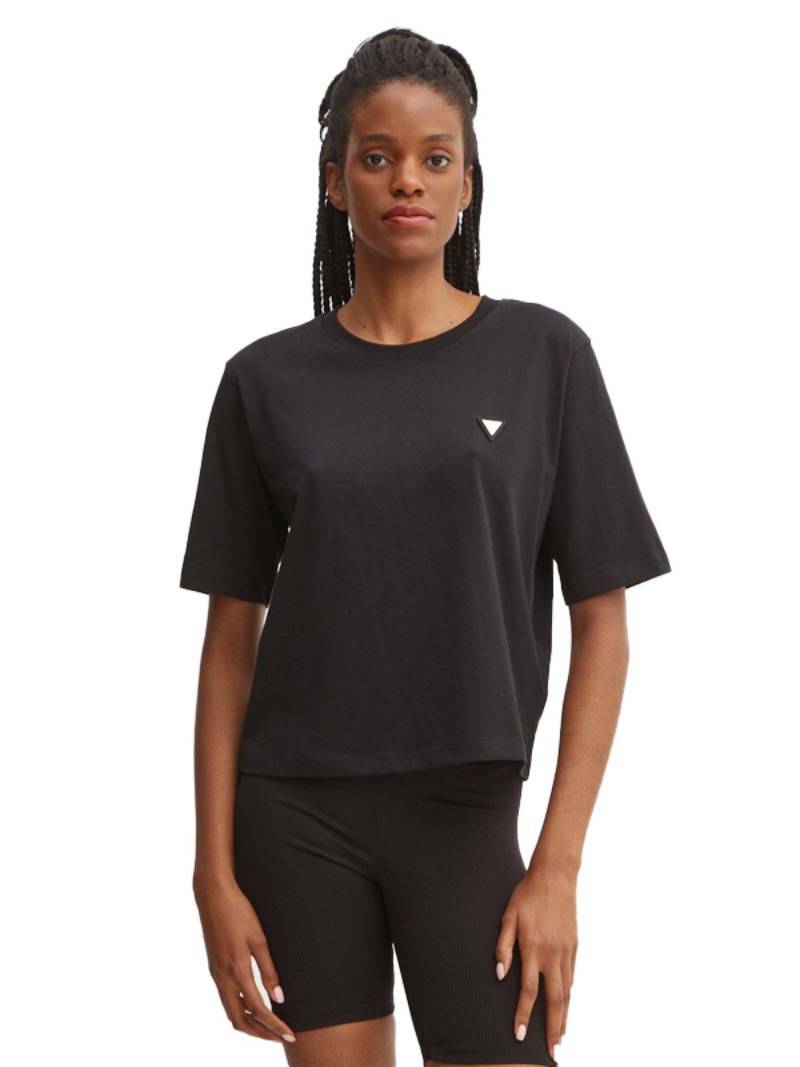 detail Guess dámské černé tričko