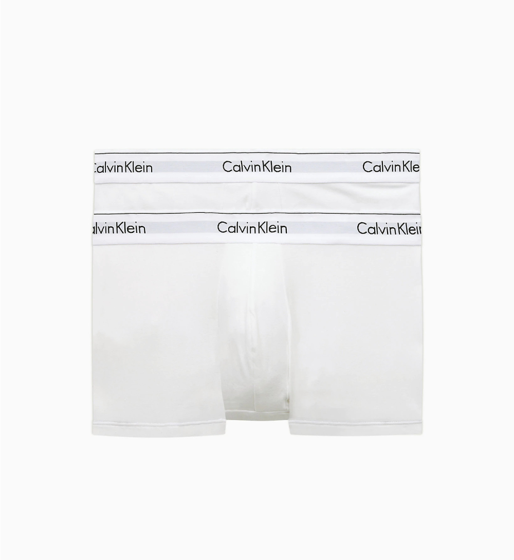 detail Calvin Klein sada pánských bílých boxerek