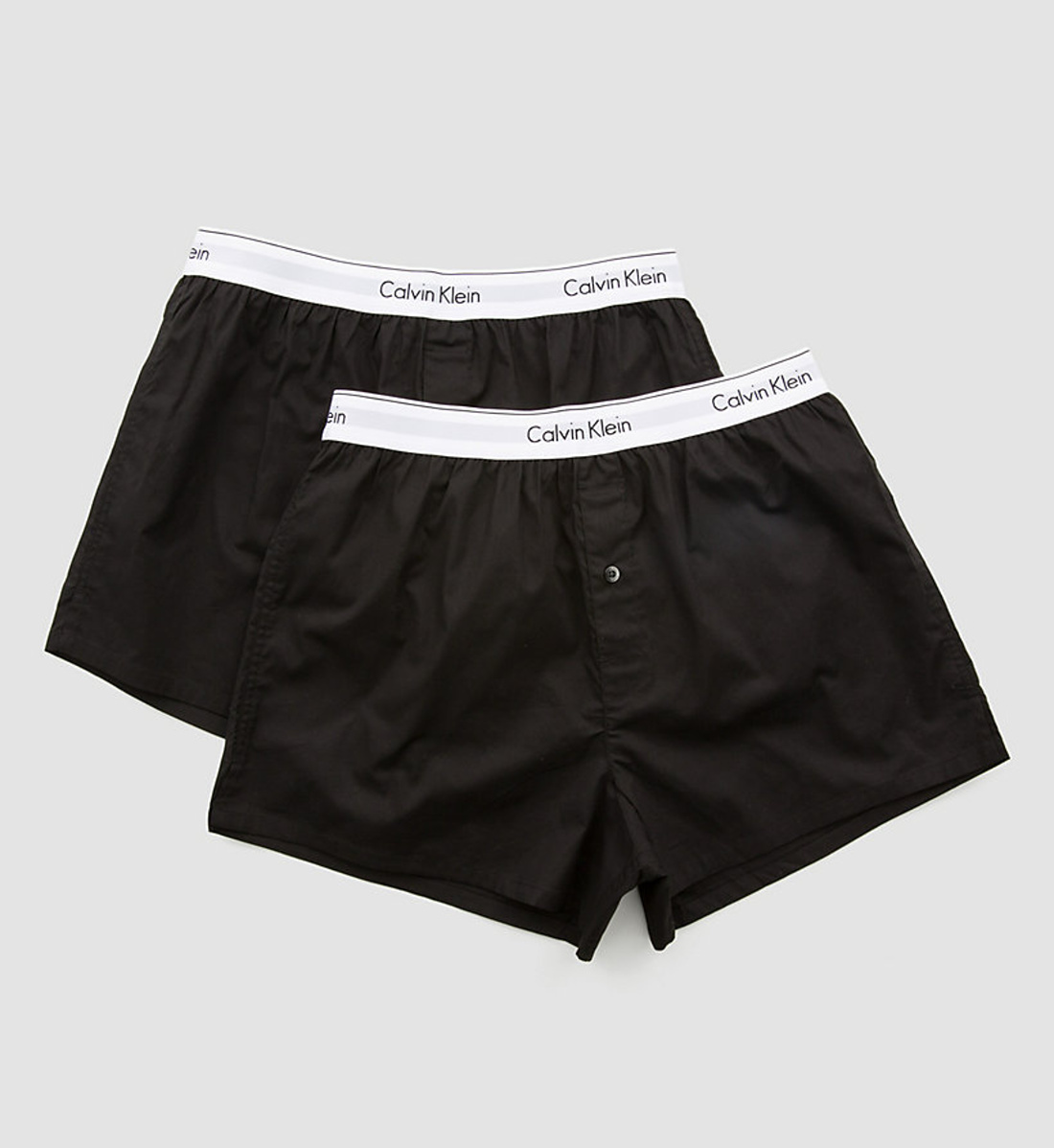 detail Calvin Klein sada pánských černých trenek