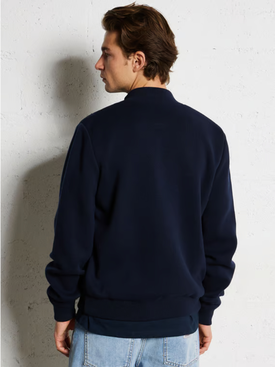 detail Pepe Jeans pánský tmavě modrý svetr