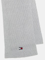 detail Tommy Jeans pánská šedá šála