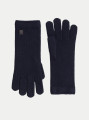 detail Tommy Hilfiger dámské tmavě modré rukavice