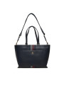 detail Tommy Hilfiger dámská tmavě modrá kabelka