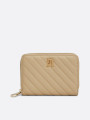 detail Tommy Hilfiger dámská béžová peněženka