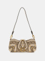 detail Guess dámská béžová crossbody kabelka