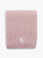 detail Calvin Klein dámská růžová šála