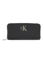 detail Calvin Klein dámská černá peněženka