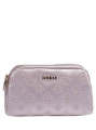 detail Guess dámská růžová kosmetická taška