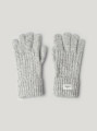 detail Pepe Jeans dámské světle šedé rukavice
